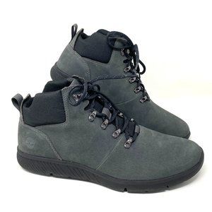 Timberland Men's Size TB A1UC5 021 BOLTERO MID HIKER BOOTS Grey Nubuck Leather